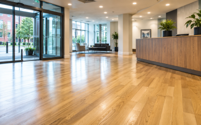 Commercial Wood Floor Restoration in Hounslow